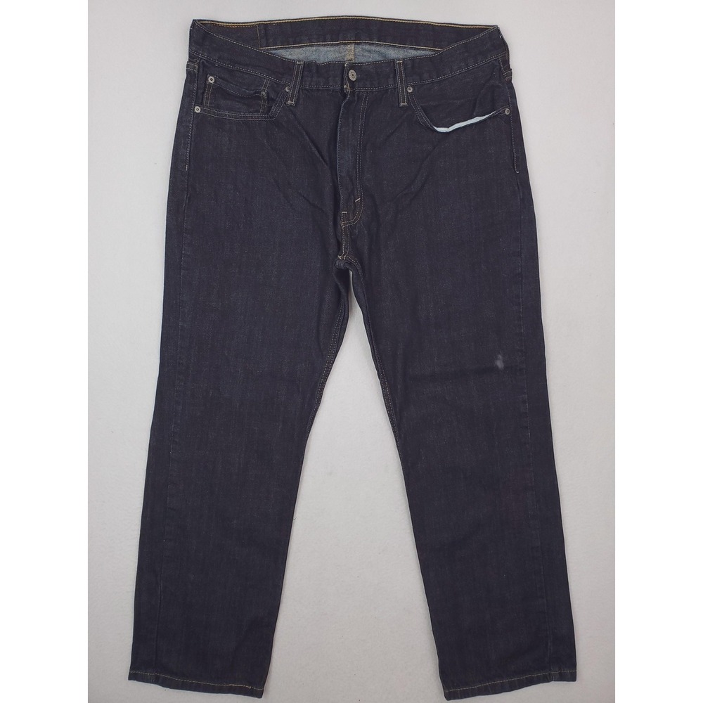 Levis 559 Jeans Mens 38x30 Blue Relaxed Straight Baggy Y2K Denim Pants Dark Wash